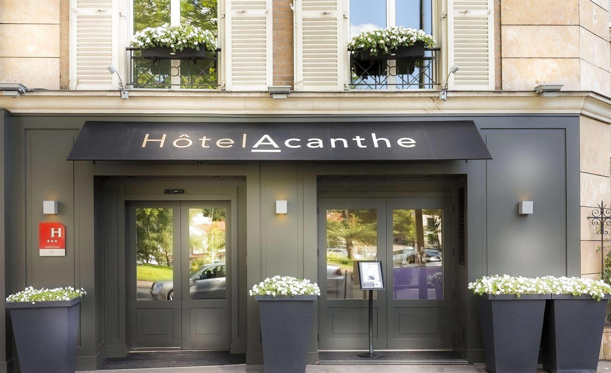 Hotel Acanthe - Boulogne Billancourt Dış mekan fotoğraf